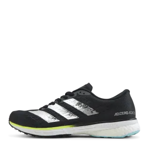 Adizero Adios 5 Shoes Core Black / Silver Metallic / Solar Yellow