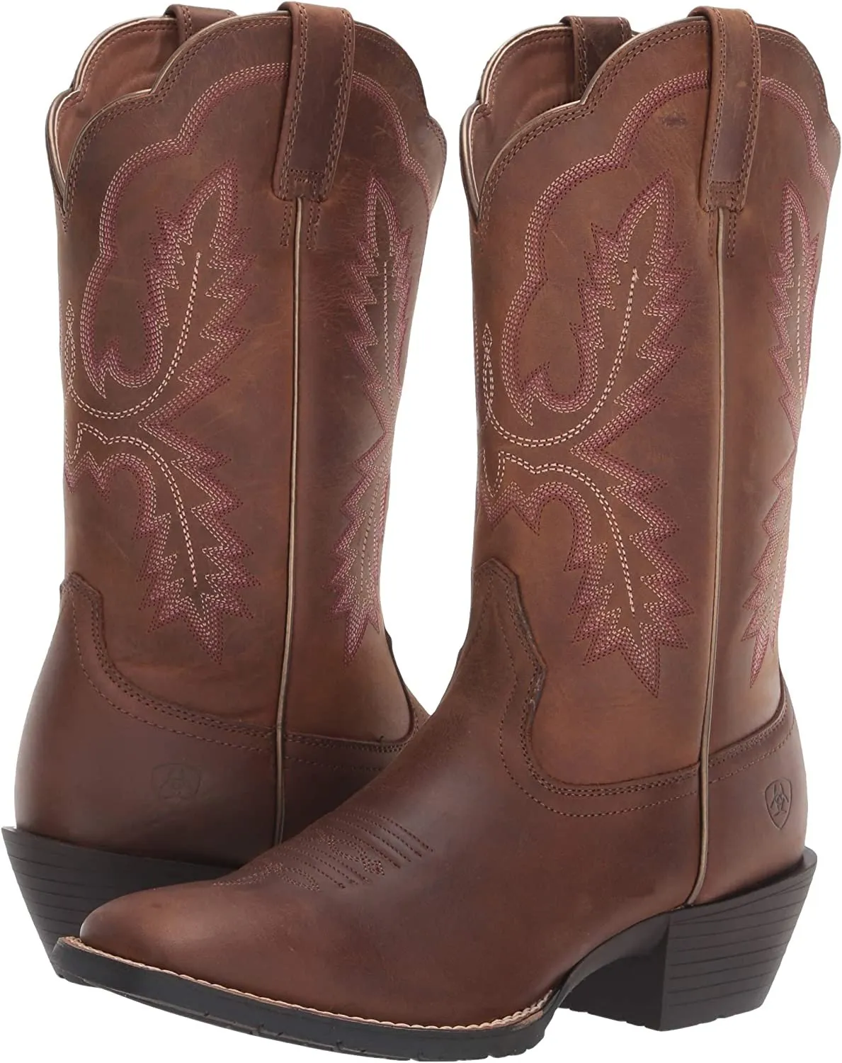 Ariat Women's Hybrid Rancher Western Boot, Distressed Brown