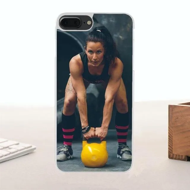 Bixedx I Love Kettle Bells Kettlebells Fitness For Samsung Galaxy A3 A5 A7 J1 J2 J3 J5 J7 2015 2016 2017 Soft Protector