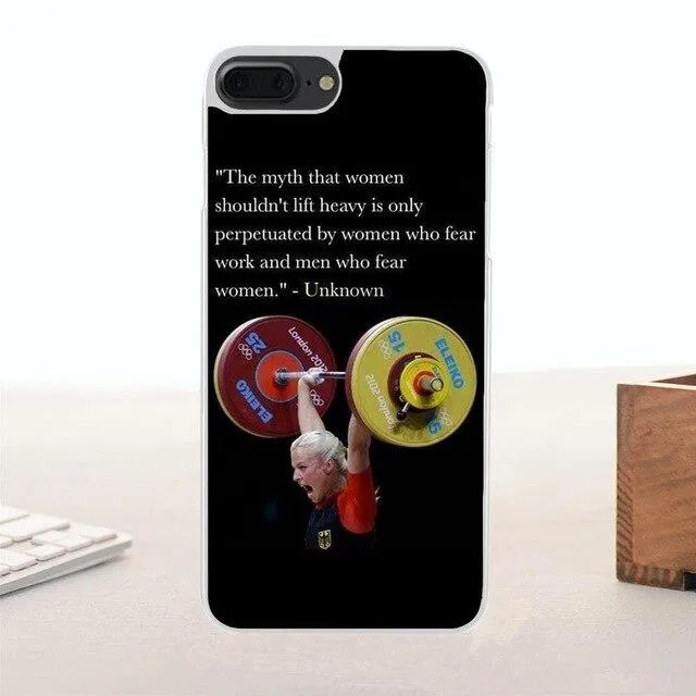 Bixedx Soft TPU Cases Capa Crossfit Kettlebells Weightfit For Samsung Galaxy A3 A5 A7 J1 J2 J3 J5 J7 2015 2016 2017
