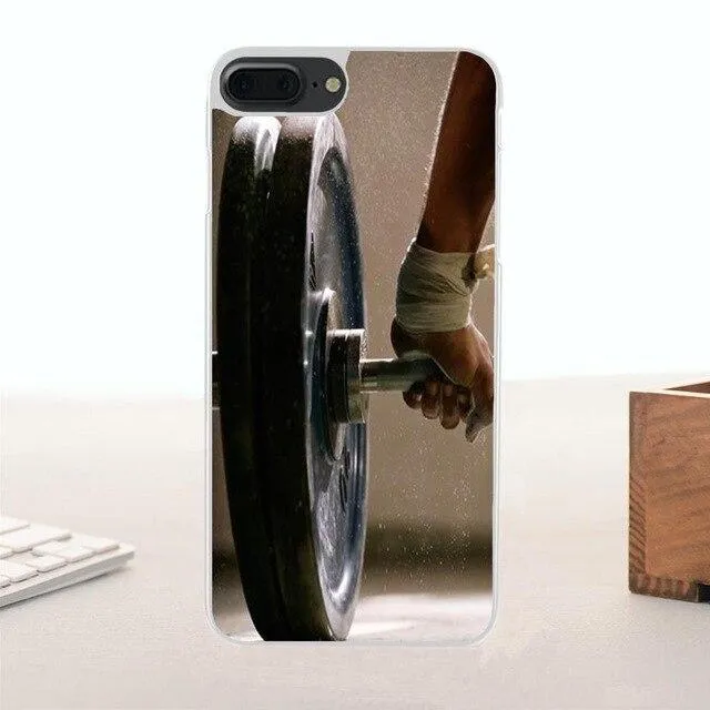 Bixedx Soft TPU Cases Capa Crossfit Kettlebells Weightfit For Samsung Galaxy A3 A5 A7 J1 J2 J3 J5 J7 2015 2016 2017