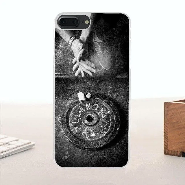 Bixedx Soft TPU Cases Capa Crossfit Kettlebells Weightfit For Samsung Galaxy A3 A5 A7 J1 J2 J3 J5 J7 2015 2016 2017