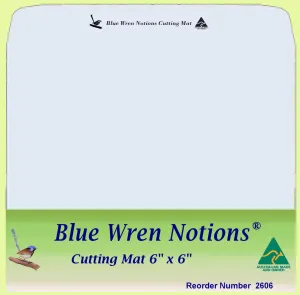 Blue Wren Cutting Mat 6" x 6" (2606)