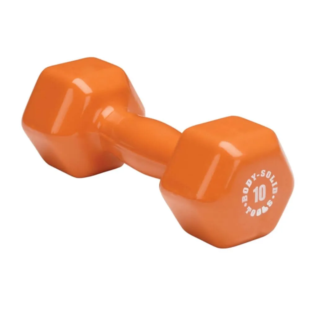 Body-Solid Tools Vinyl Dumbbells BSTVD