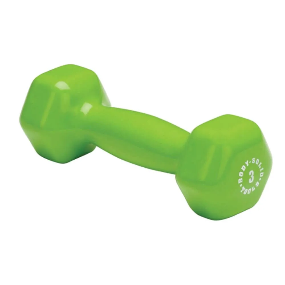 Body-Solid Tools Vinyl Dumbbells BSTVD