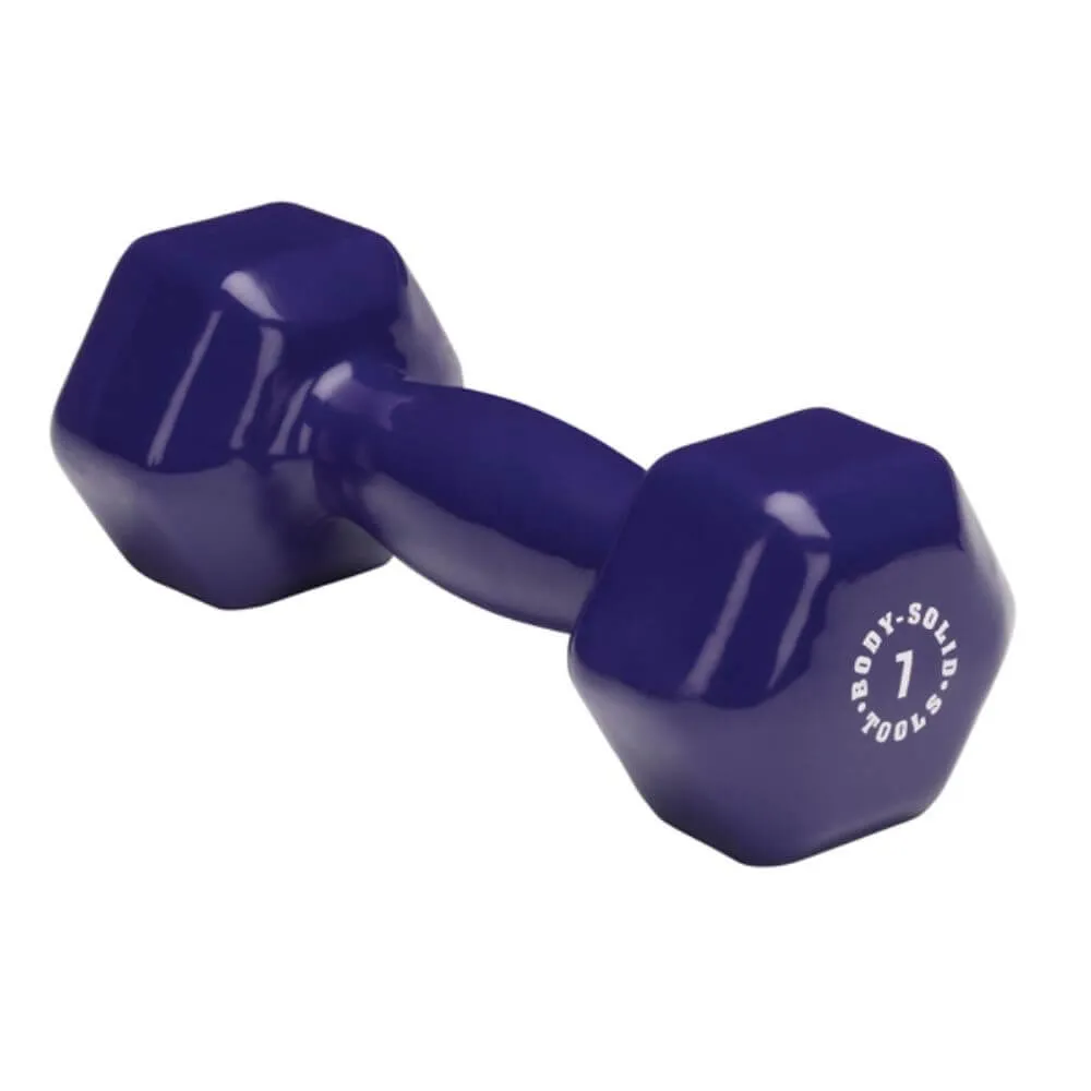 Body-Solid Tools Vinyl Dumbbells BSTVD