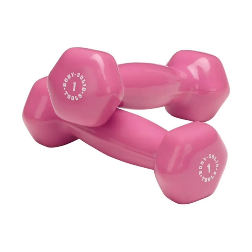 Body-Solid Tools Vinyl Dumbbells BSTVD