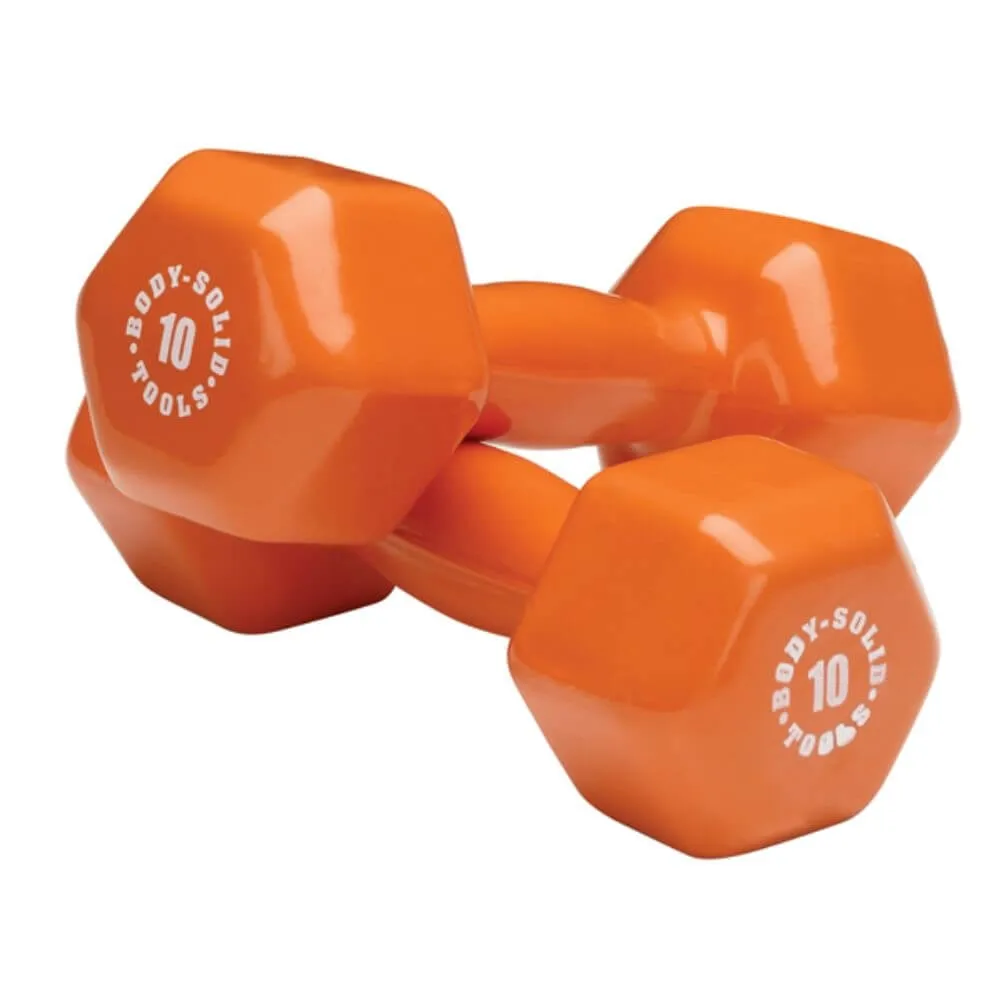 Body-Solid Tools Vinyl Dumbbells BSTVD