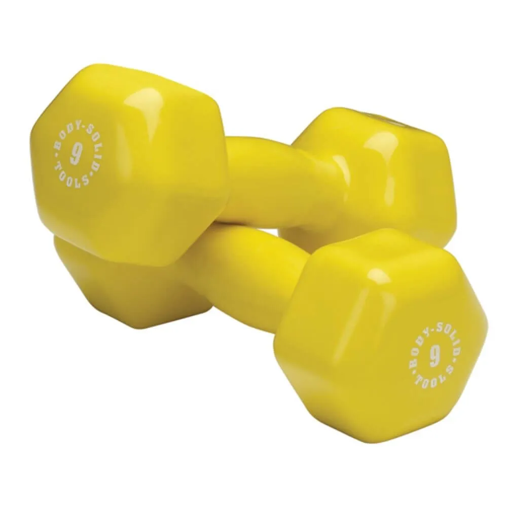Body-Solid Tools Vinyl Dumbbells BSTVD