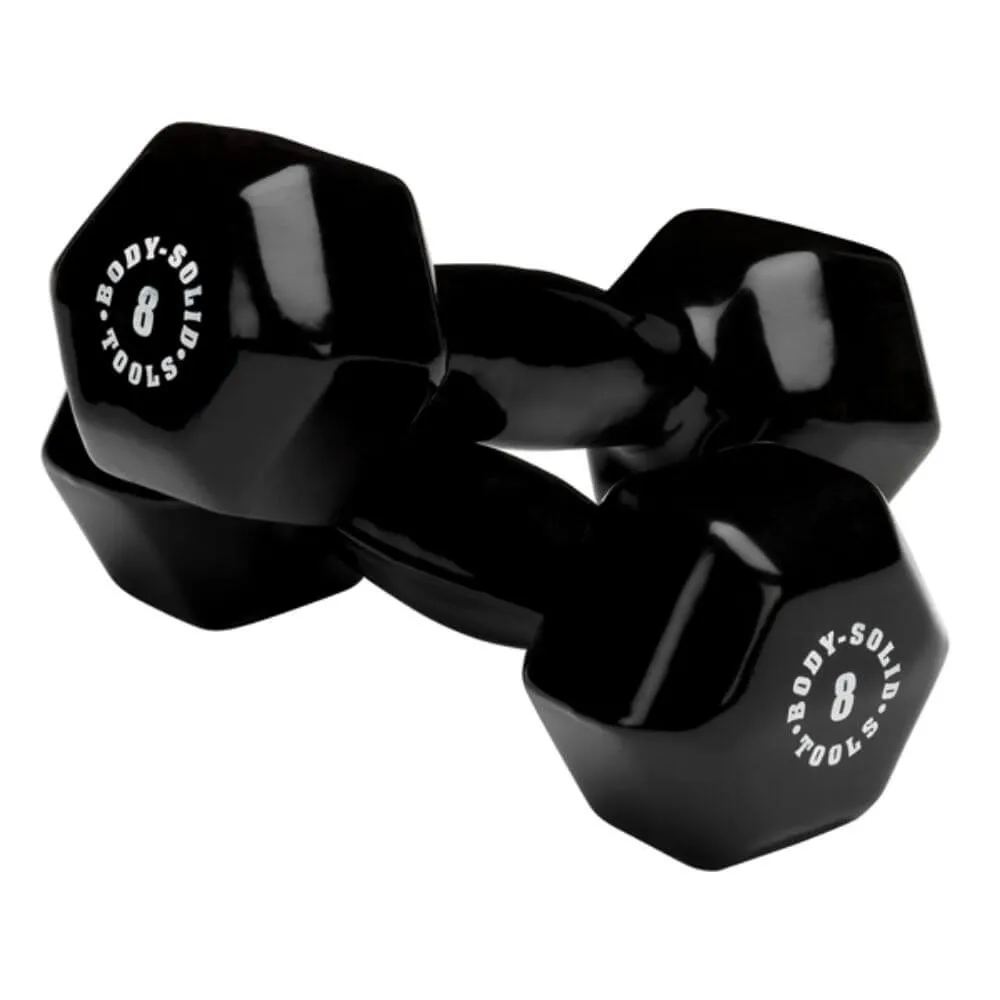Body-Solid Tools Vinyl Dumbbells BSTVD