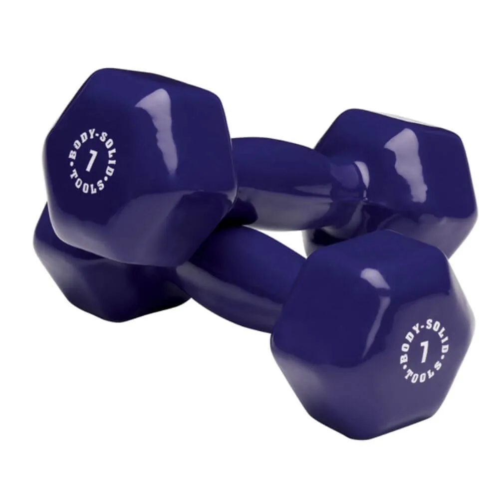Body-Solid Tools Vinyl Dumbbells BSTVD