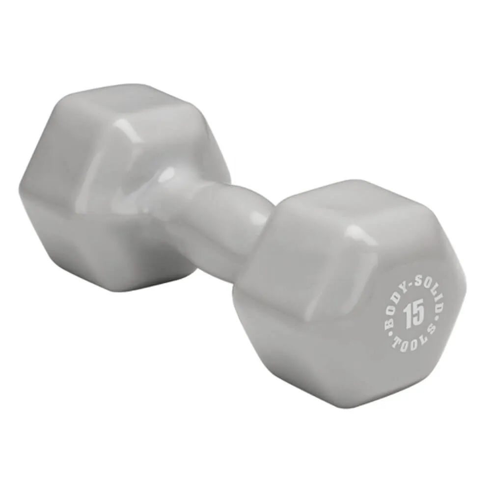 Body-Solid Tools Vinyl Dumbbells BSTVD