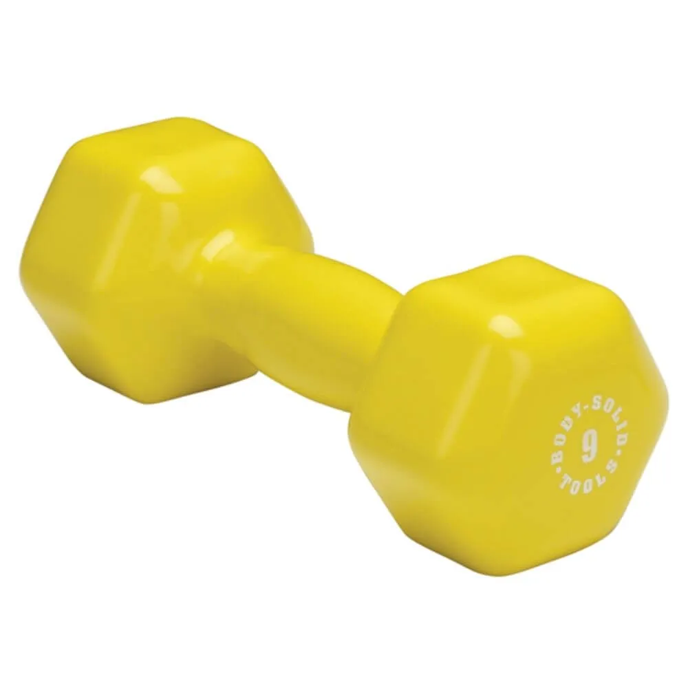 Body-Solid Tools Vinyl Dumbbells BSTVD