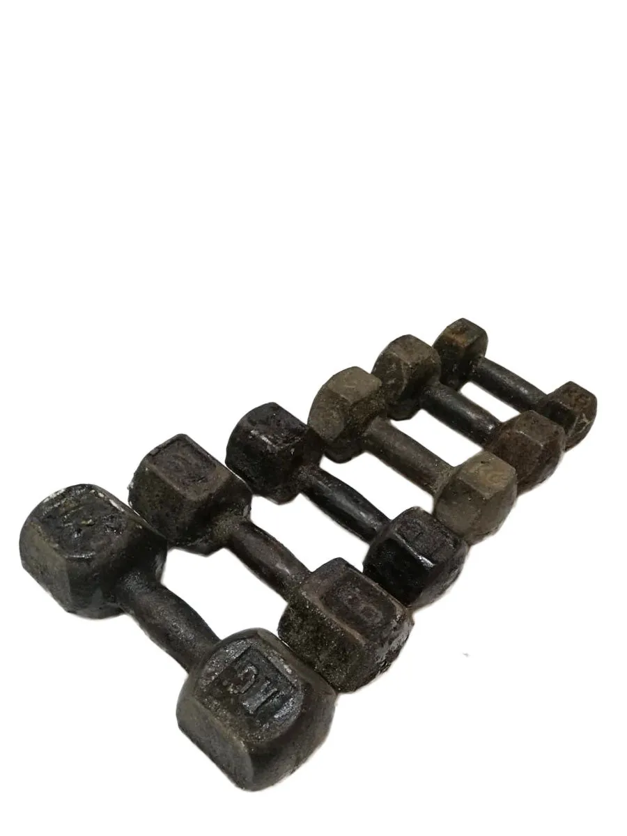 Iron Dumbbell Pair - 2KG / 10KG