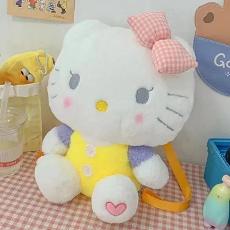Kawaii Hello Kitty Plush Doll Backpack