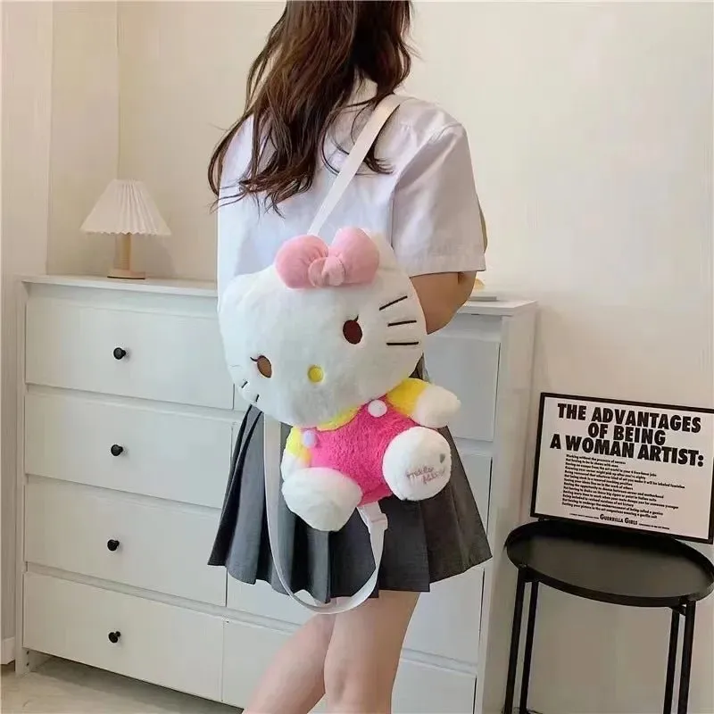 Kawaii Hello Kitty Plush Doll Backpack
