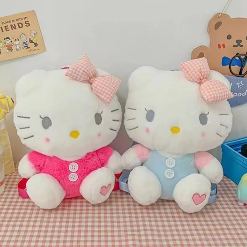 Kawaii Hello Kitty Plush Doll Backpack