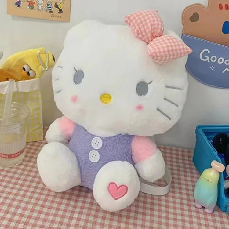 Kawaii Hello Kitty Plush Doll Backpack