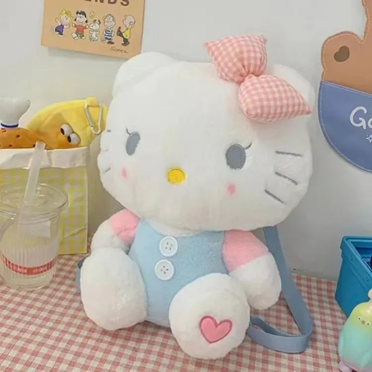 Kawaii Hello Kitty Plush Doll Backpack