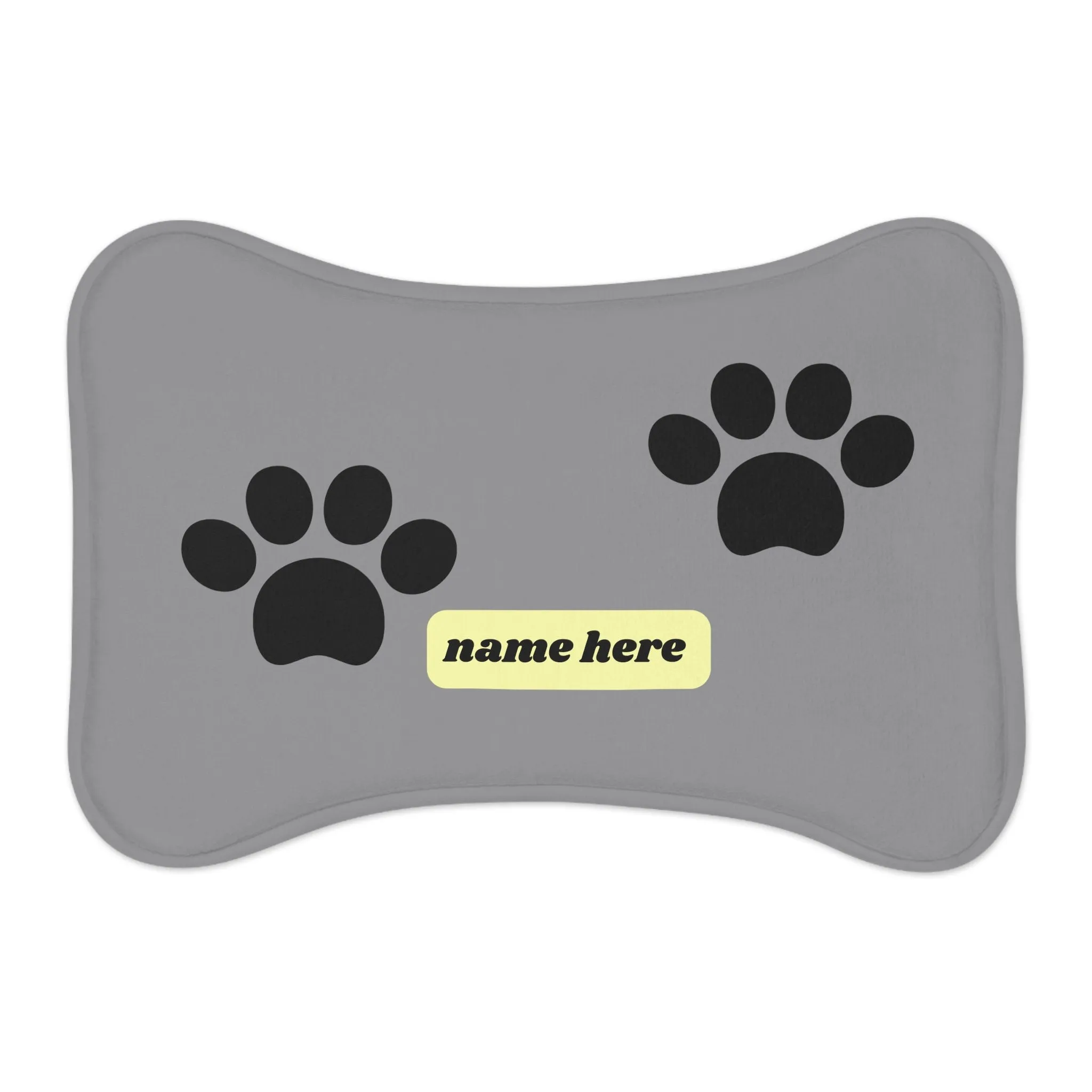 Personalized Dog Mat   Name Personalized Dog Food Mat Personalized Dog Placemant Custom Dog Bowl Mat Personalized Pet Mat