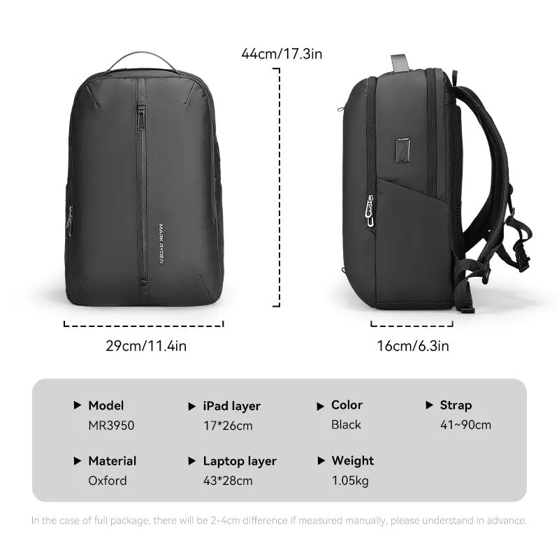 Sienet: Leather membrane material waterproof scratch-resistant high capacity Backpacks