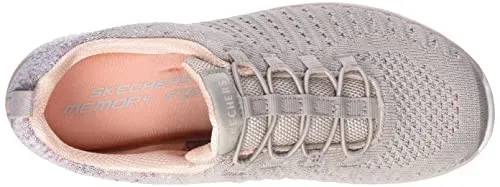 Skechers-Womens-Virtue-Brown-Sneakers-UK 6