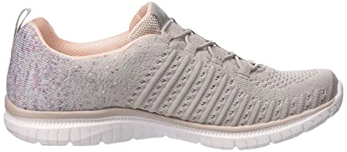 Skechers-Womens-Virtue-Brown-Sneakers-UK 6