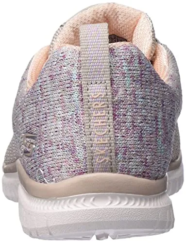 Skechers-Womens-Virtue-Brown-Sneakers-UK 6