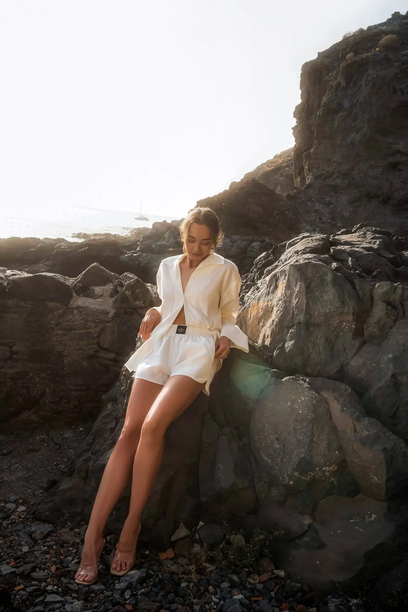 SLEEPING MUSE short SET