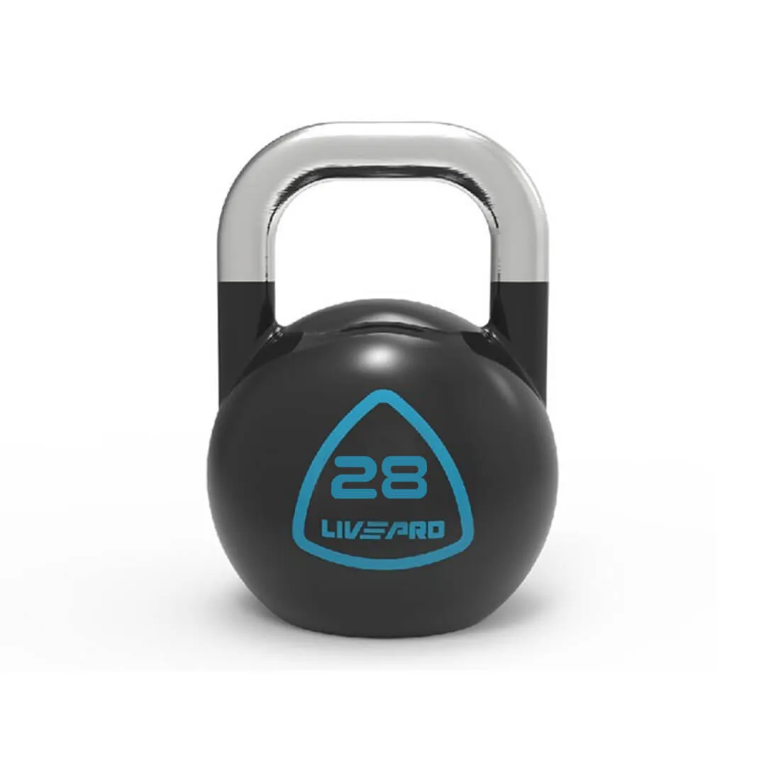 Steel Competition Kettlebells Set (4 To 28kg)